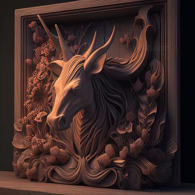 3D модель Игра st Eternity The Last Unicorn (STL)